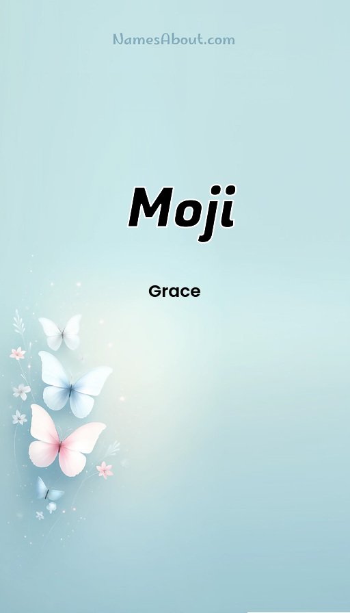 Meaning of Moji