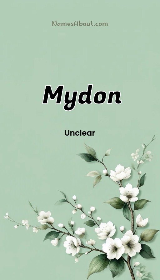 Meaning of Mydon