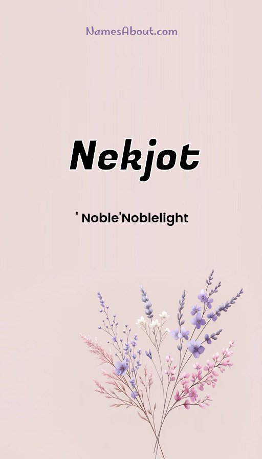 Meaning of Nekjot