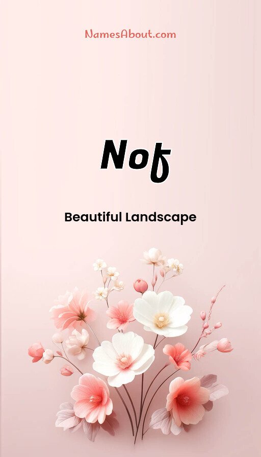 Meaning of Nof
