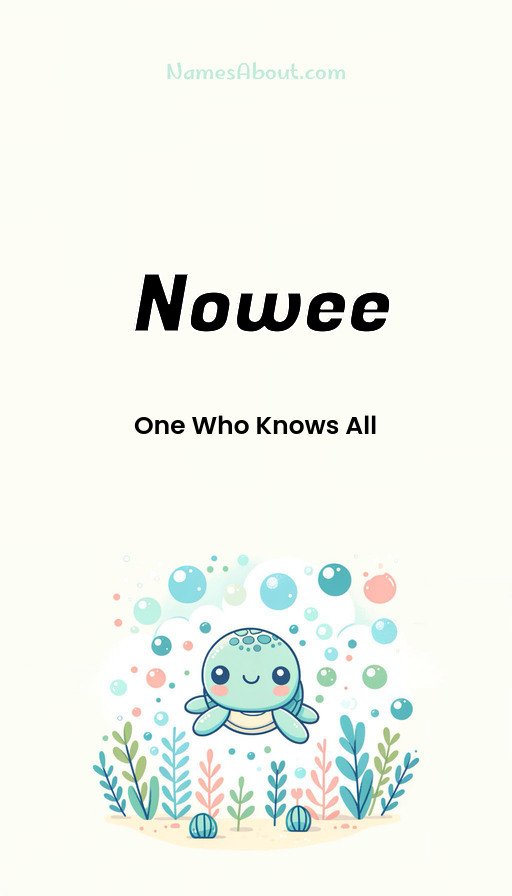 Meaning of Nowee
