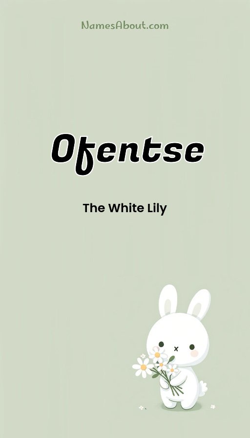 Meaning of Ofentse