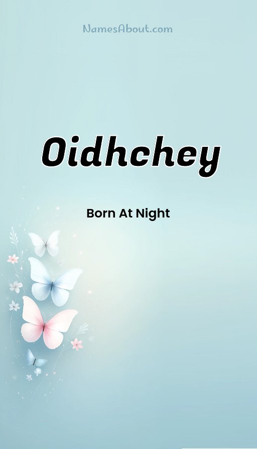 Meaning of Oidhchey