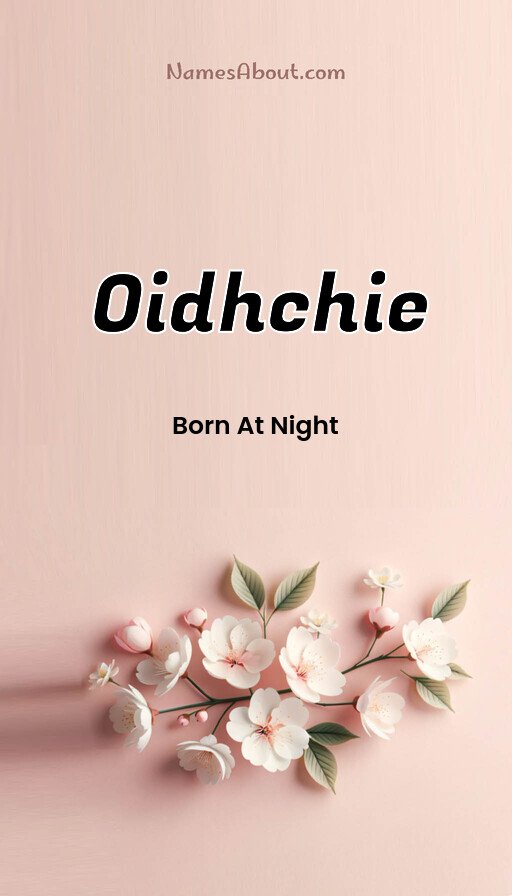 Meaning of Oidhchie