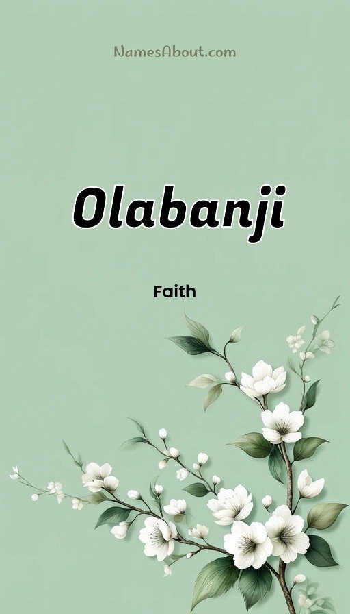 Meaning of Olabanji