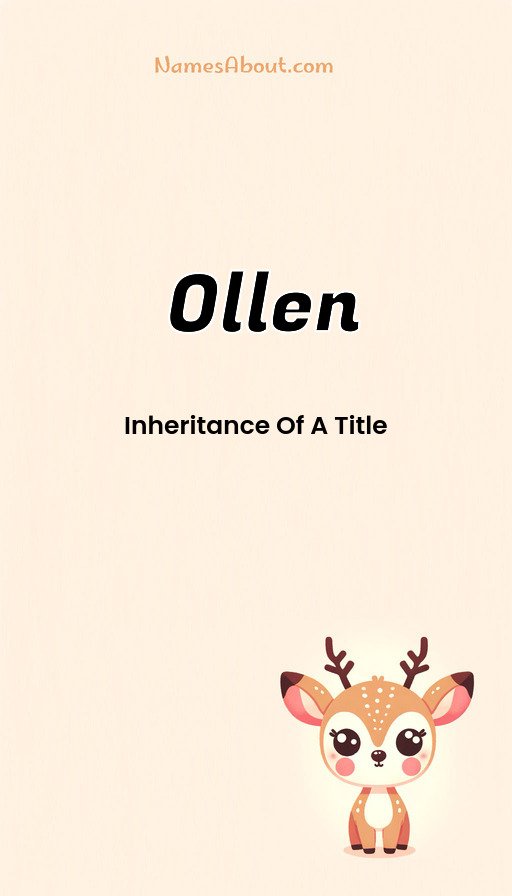Meaning of Ollen