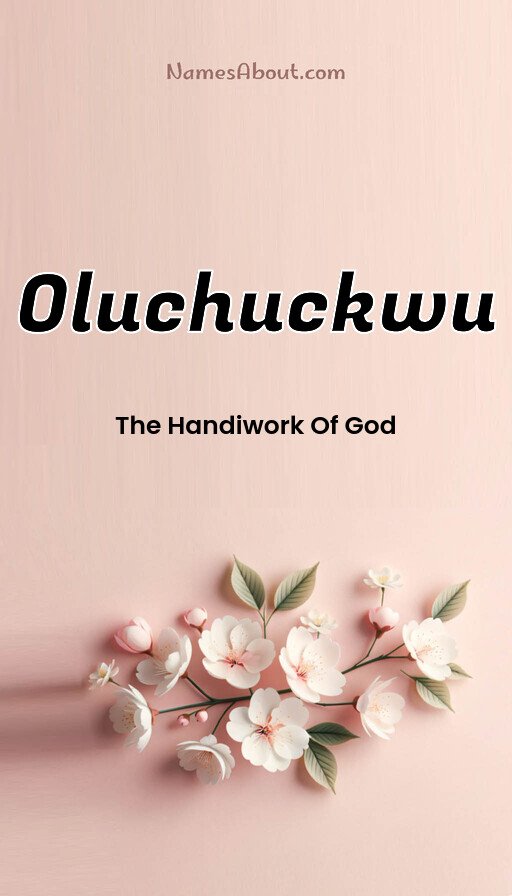 Meaning of Oluchuckwu