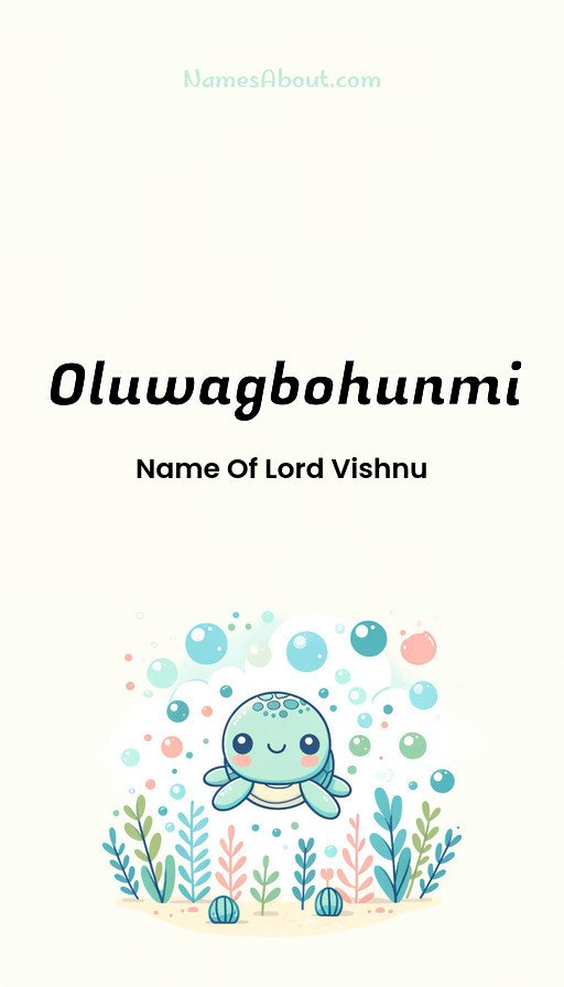 Meaning of Oluwagbohunmi