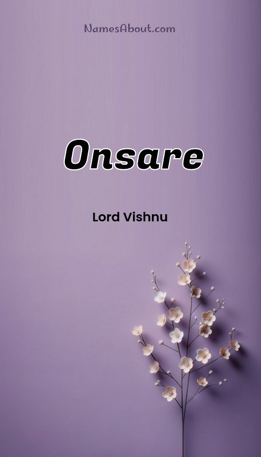 Meaning of Onsare