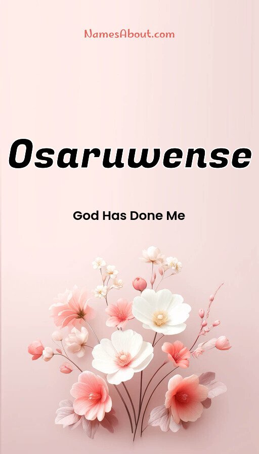 Meaning of Osaruwense