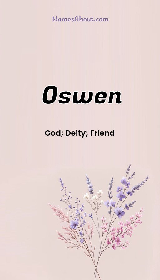 Meaning of Oswen