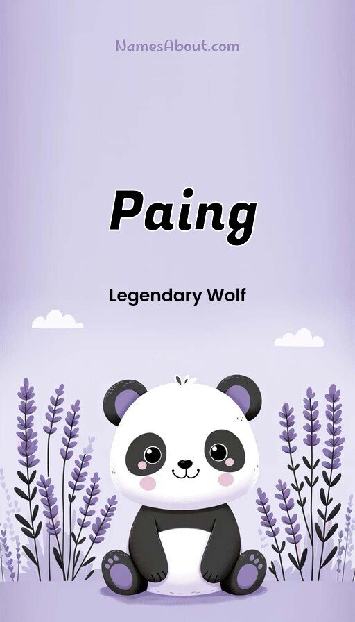 Meaning of Paing