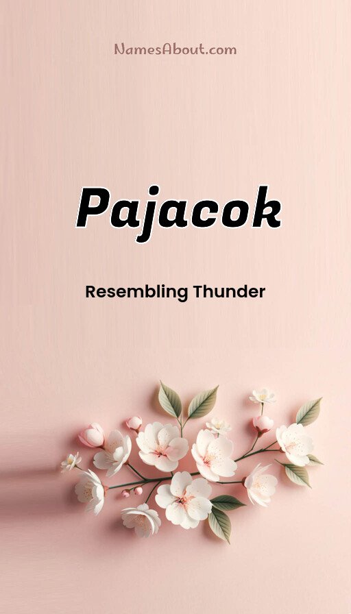 Meaning of Pajacok