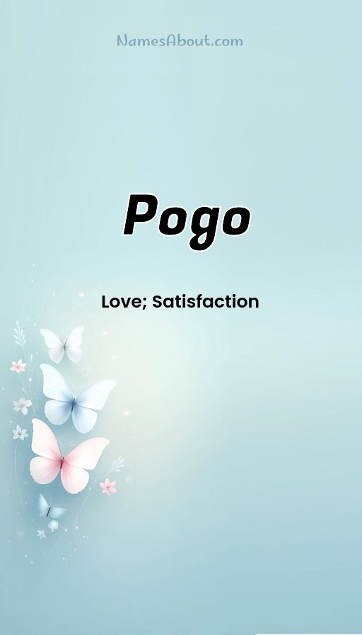 Meaning of Pogo
