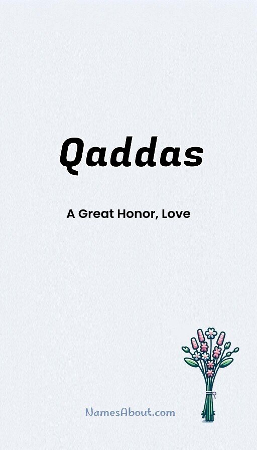 Meaning of Qaddas