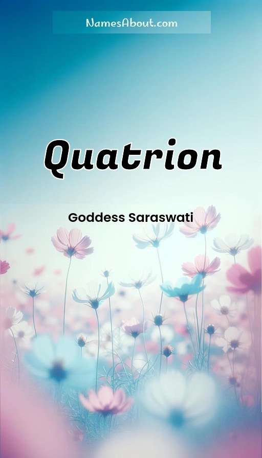 Meaning of Quatrion