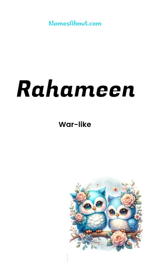 Meaning of Rahameen