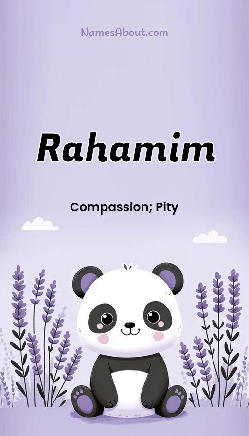Meaning of Rahamim