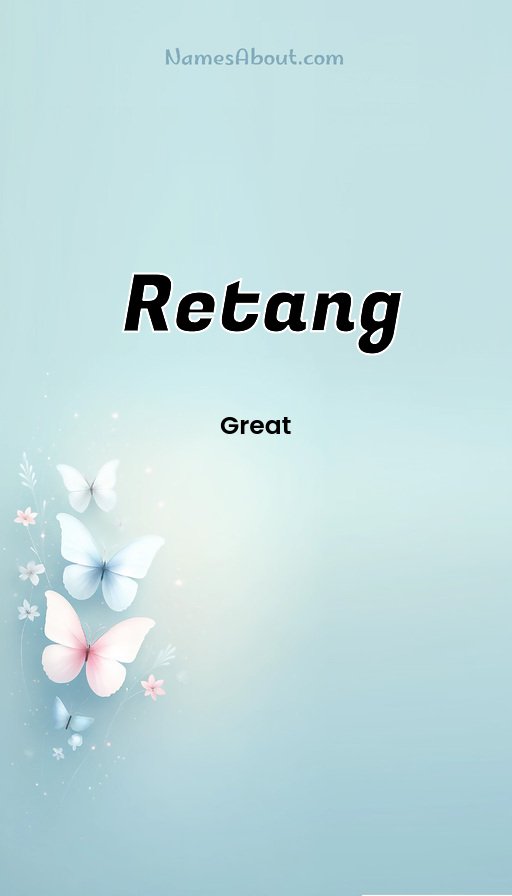 Meaning of Retang