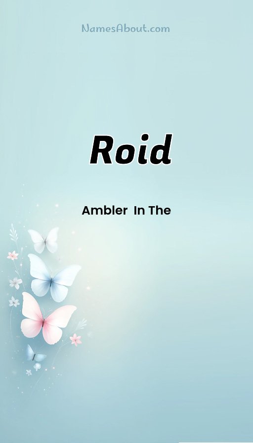 Meaning of Roid