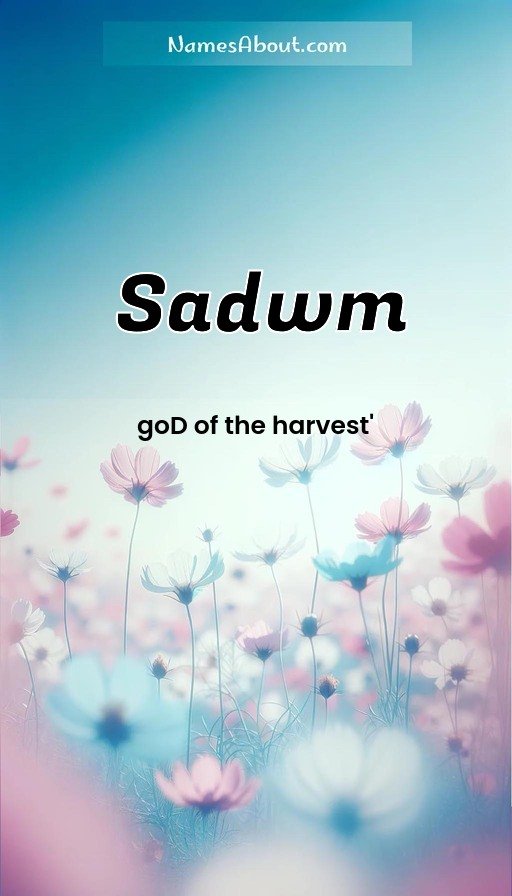 Meaning of Sadwm
