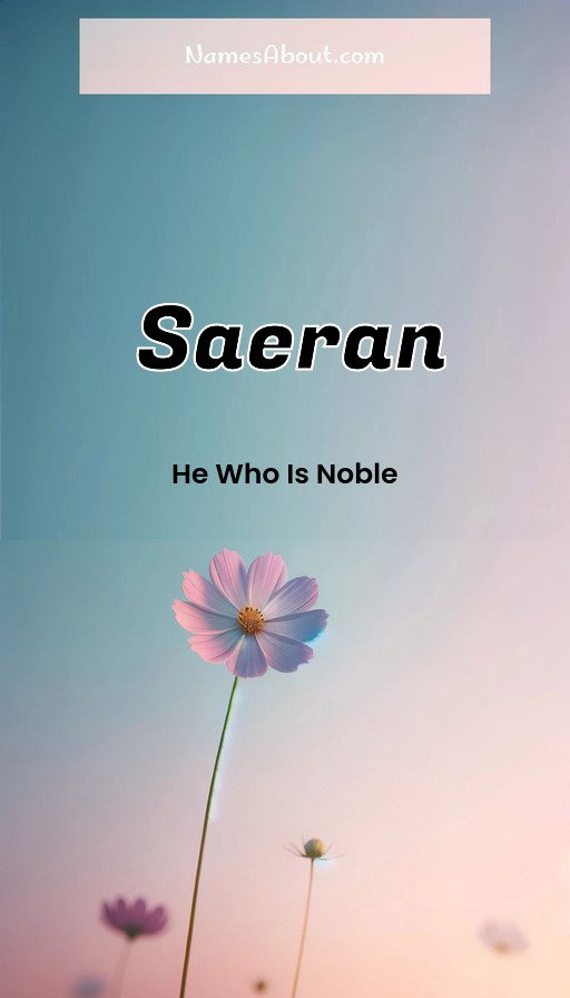 Meaning of Saeran