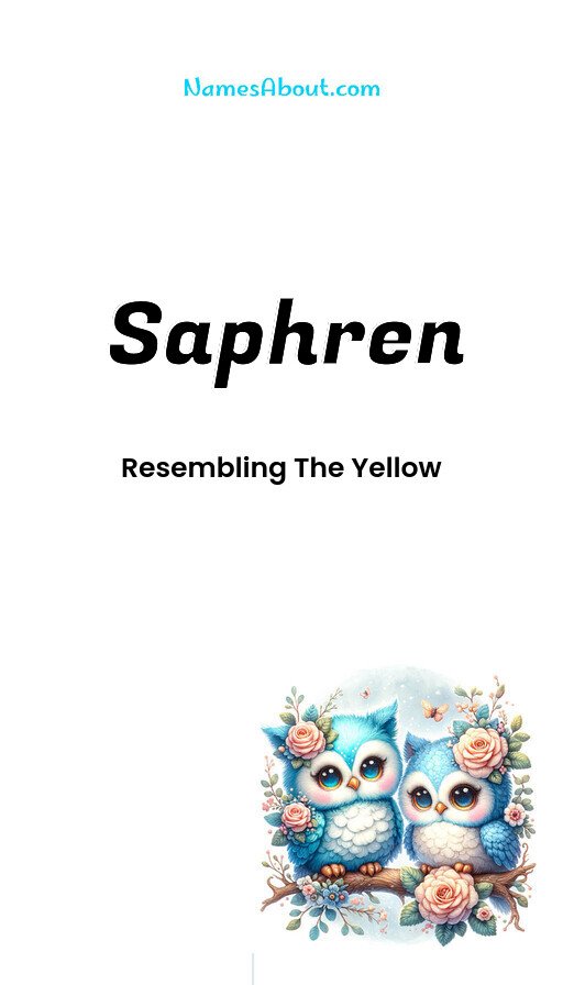 Meaning of Saphren