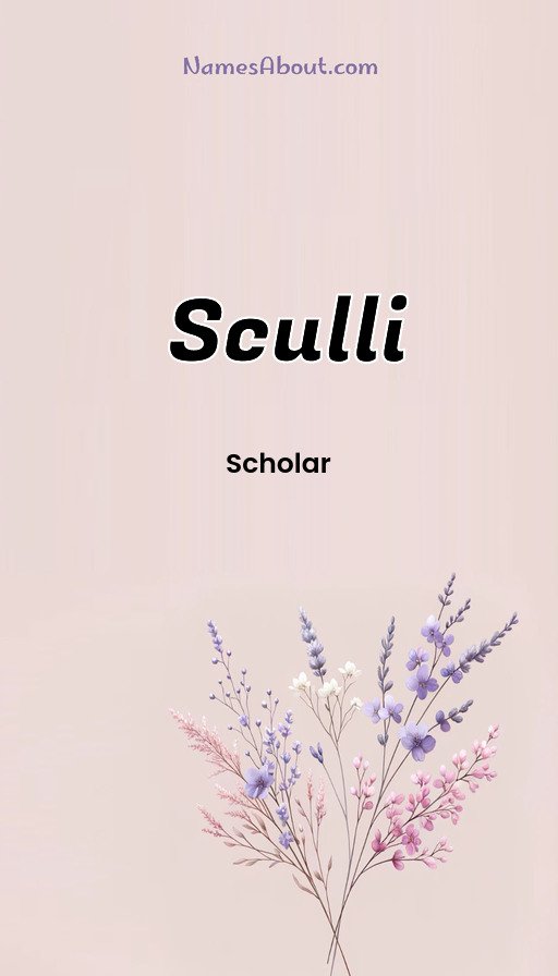Meaning of Sculli