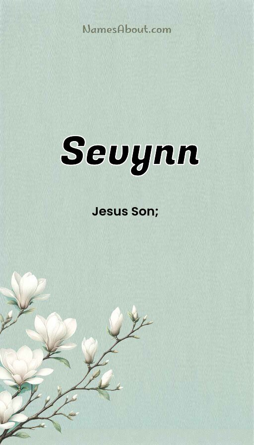 Meaning of Sevynn