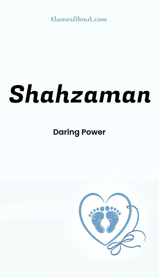 Meaning of Shahzaman