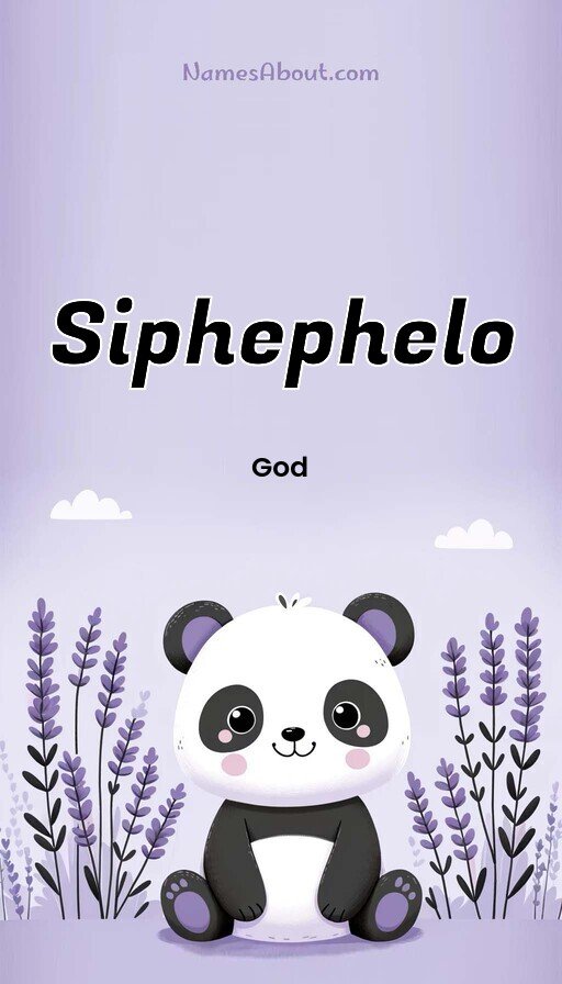 Meaning of Siphephelo
