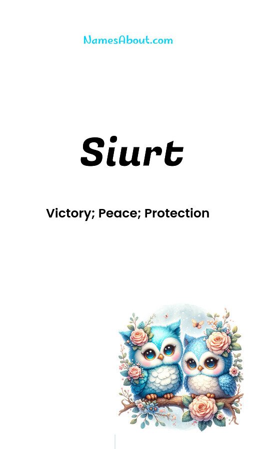 Meaning of Siurt