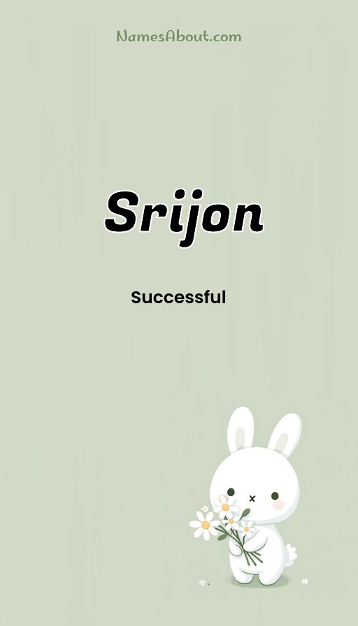 Meaning of Srijon