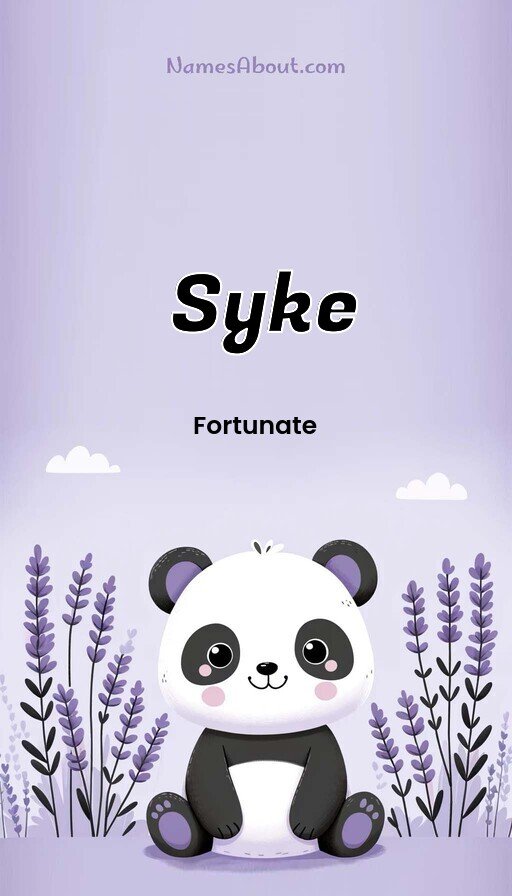 Meaning of Syke
