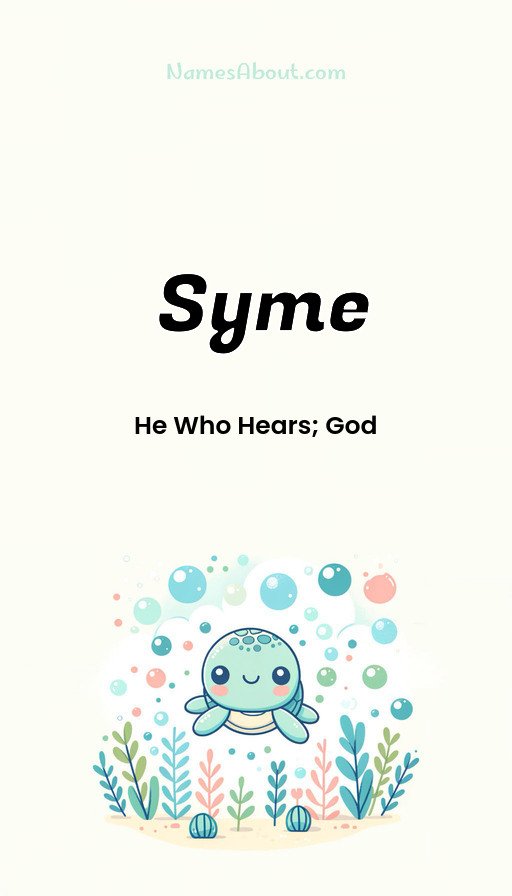 Meaning of Syme