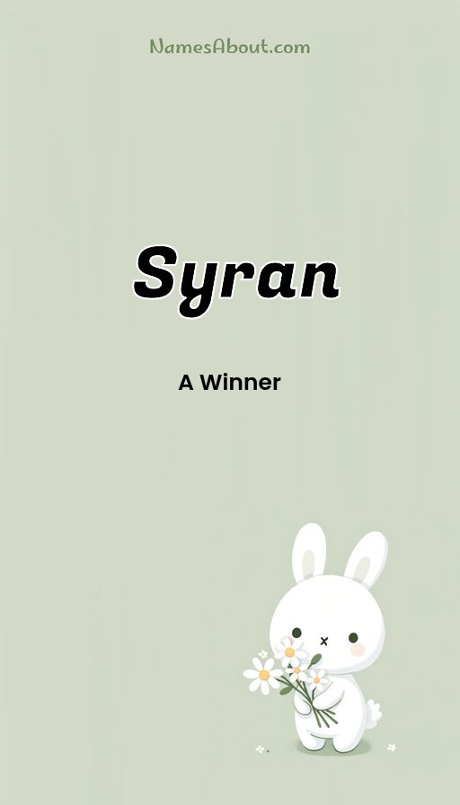 Meaning of Syran