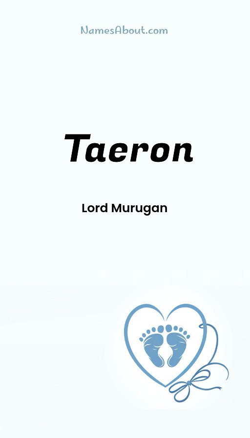 Meaning of Taeron