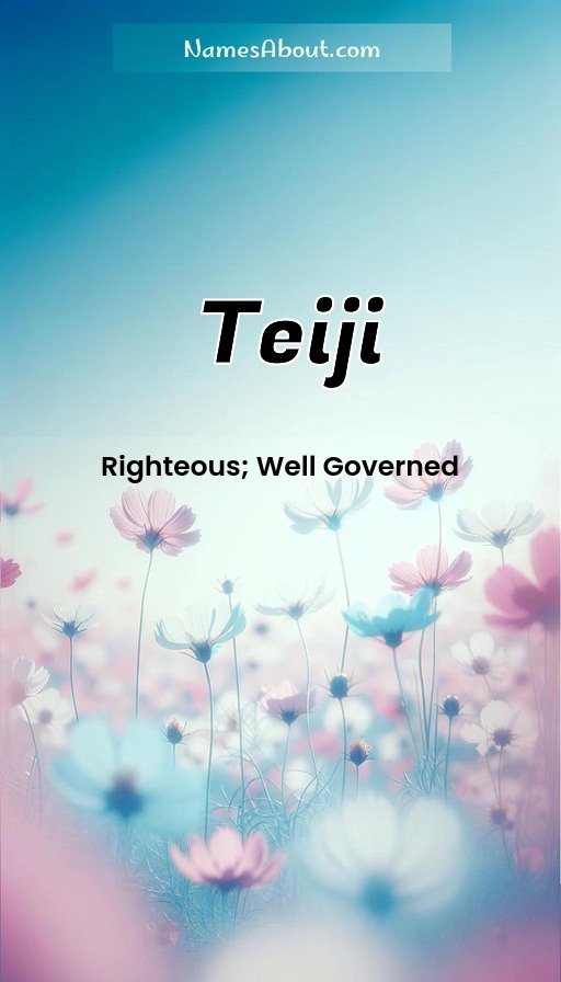 Meaning of Teiji