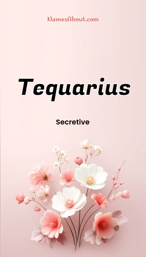 Meaning of Tequarius