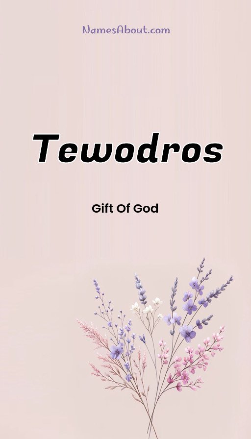 Meaning of Tewodros