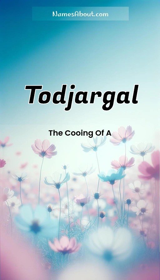 Meaning of Todjargal