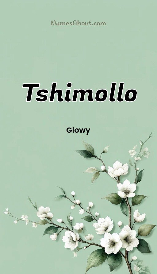 Meaning of Tshimollo