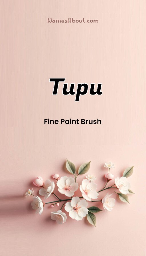 Meaning of Tupu