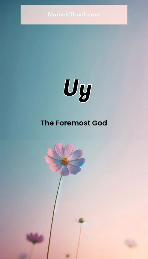 Meaning of Uy