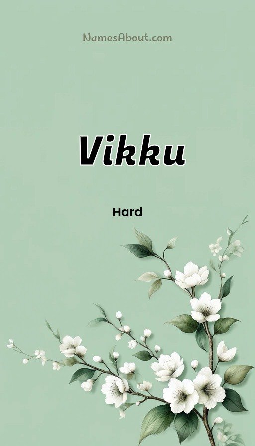 Meaning of Vikku