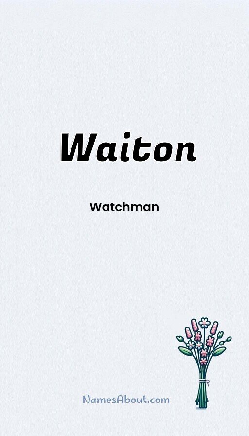 Meaning of Waiton