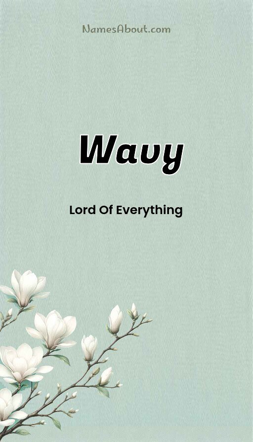 Meaning of Wavy