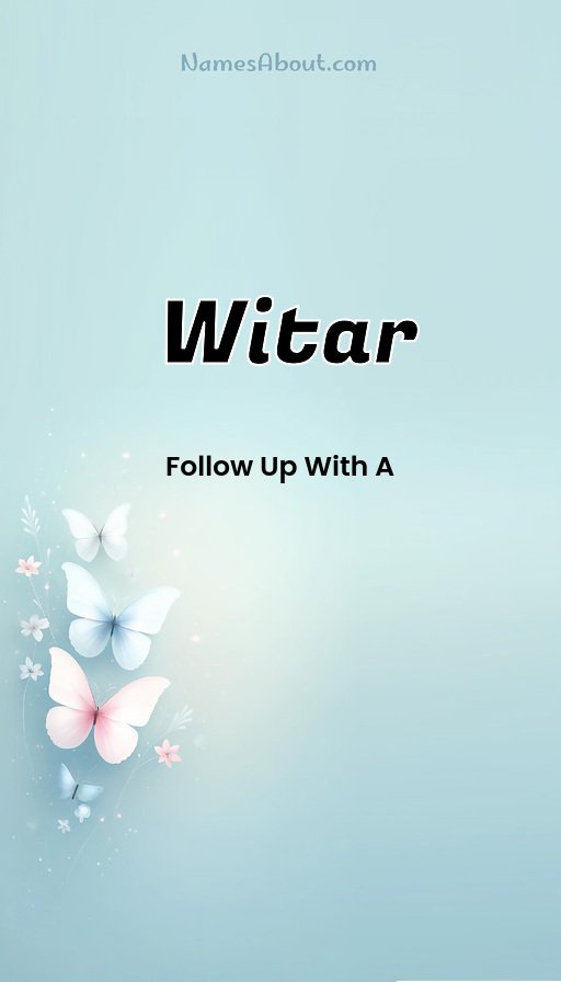 Meaning of Witar