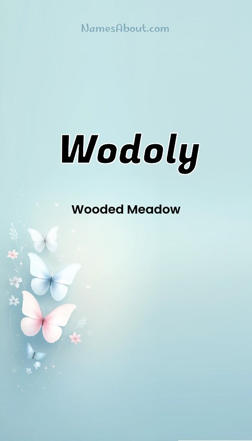 Meaning of Wodoly