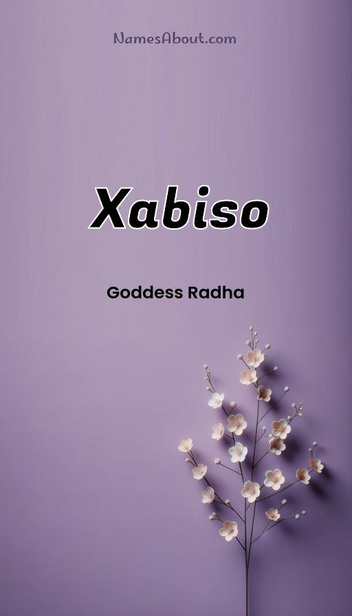 Meaning of Xabiso